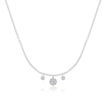 Buffilor - Collier - Or Blanc & Diamants