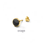 Orage - Boucle d'Oreille Acier