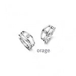 Orage - Boucles d'oreilles - Argent & Diamant Lab