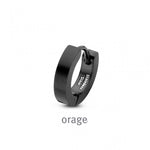 Orage - Boucle d'Oreille Acier