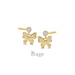 Orage Kids - Boucles d'oreilles - Or jaune