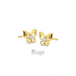 Orage Kids - Boucles d'oreilles - Or jaune