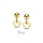 Orage Kids - Boucles d'oreilles - Or jaune