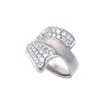Création - Bague - Platine - Diamants