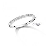 Orage - Bague - Argent & Diamant Lab