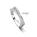 Orage - Bague - Argent & Diamant Lab