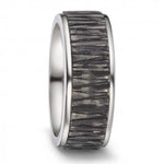 Titan Factory - Bague Titane & Carbone