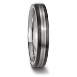 Titan Factory - Bague Titane & Carbone