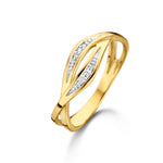 Beheyt - Bague - Or Jaune & Diamants