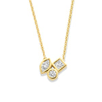 Beheyt - Collier - Or Jaune & diamants