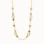 Femme Adorée - Collier - Or Jaune & Pierres Semi-précieuses
