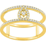 Robbez - Bague - Or Jaune & Diamant