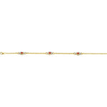 Robbez - Bracelet - Or Jaune & Rubis