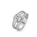 Beheyt - Bague - Or Blanc & Diamants
