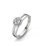 Beheyt - Bague - Or Blanc & Diamants