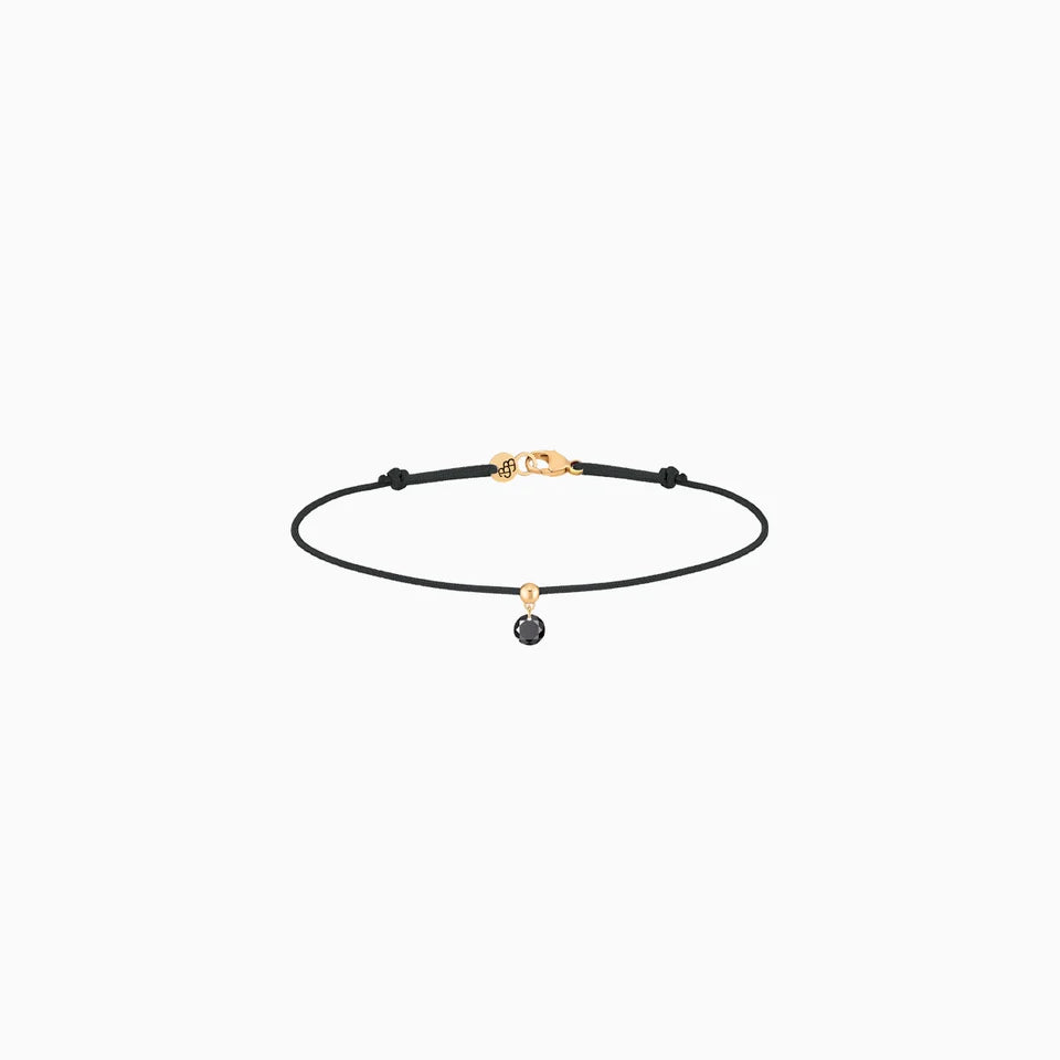 La Brune & La Blonde - Bracelet - Or jaune & diamant noir