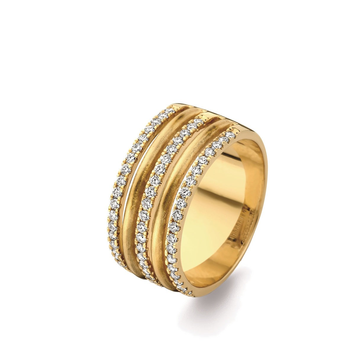 Beheyt - Ring - Yellow Gold & Diamonds