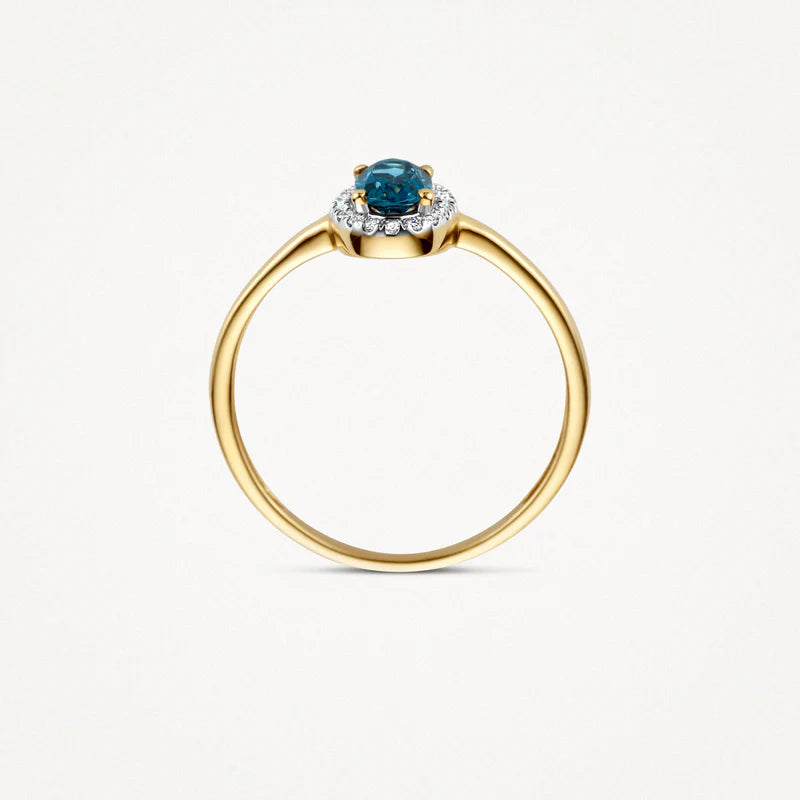 Blush Diamonds - Bague - Topaze & Diamants