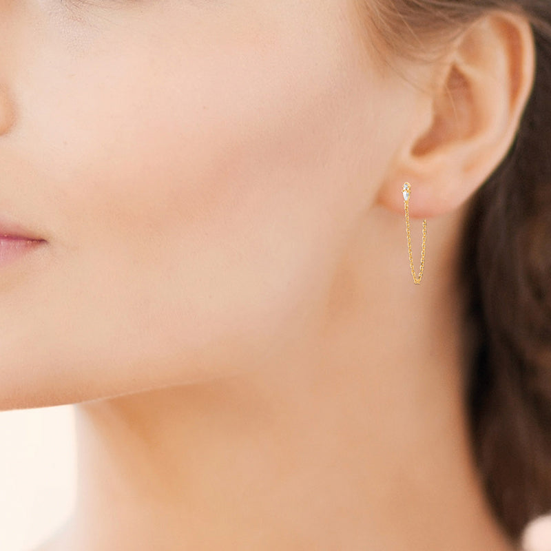 Boucles d'oreilles - Plaqué or