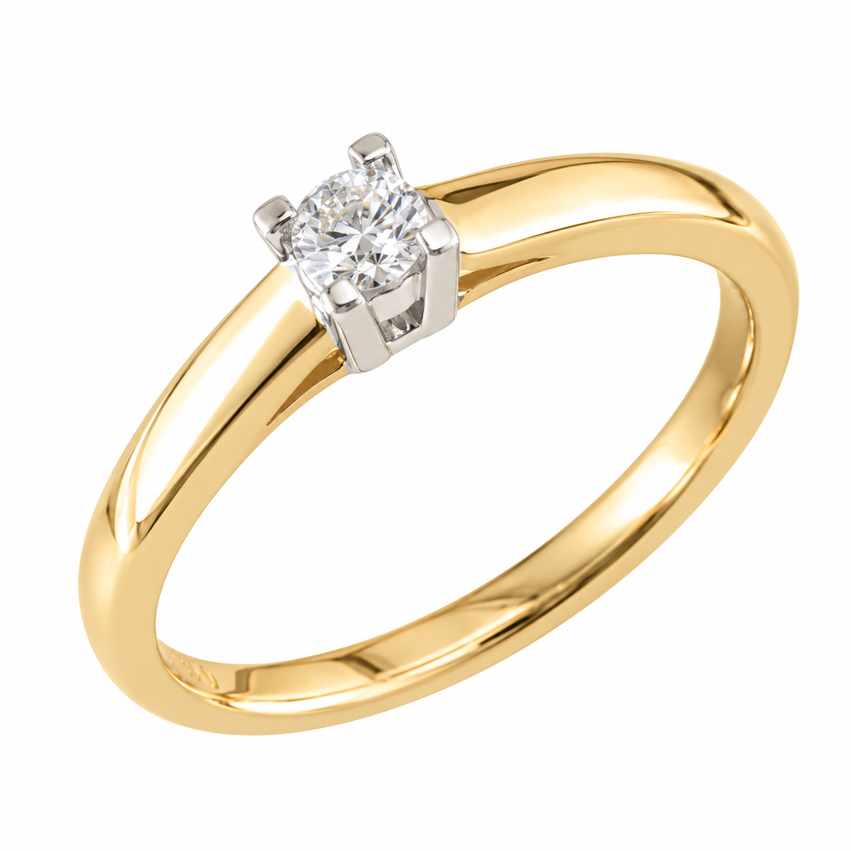 J&A 1970 - Bague - Or Bicolore