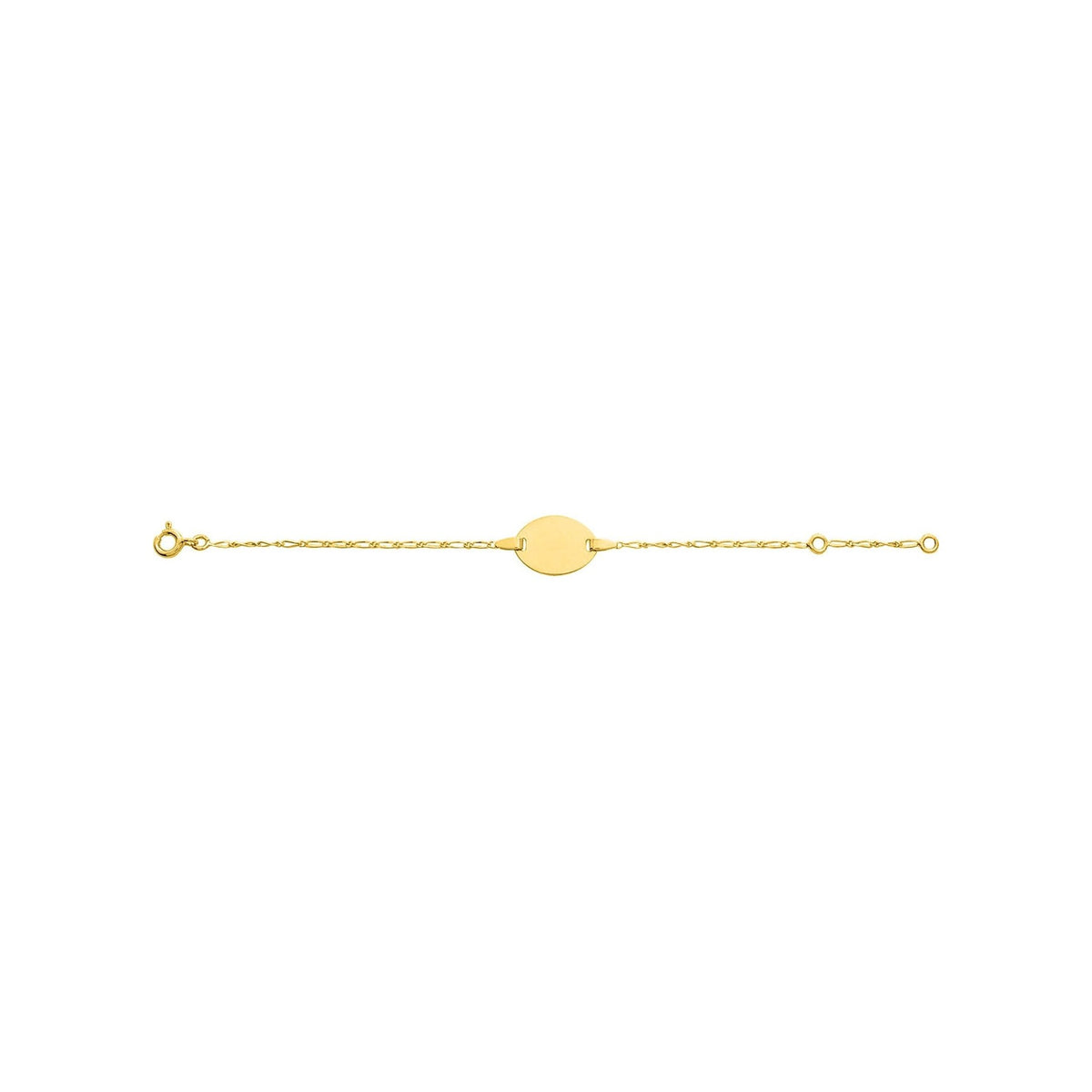 Robbez - Bracelet - Gourmette - Or Jaune