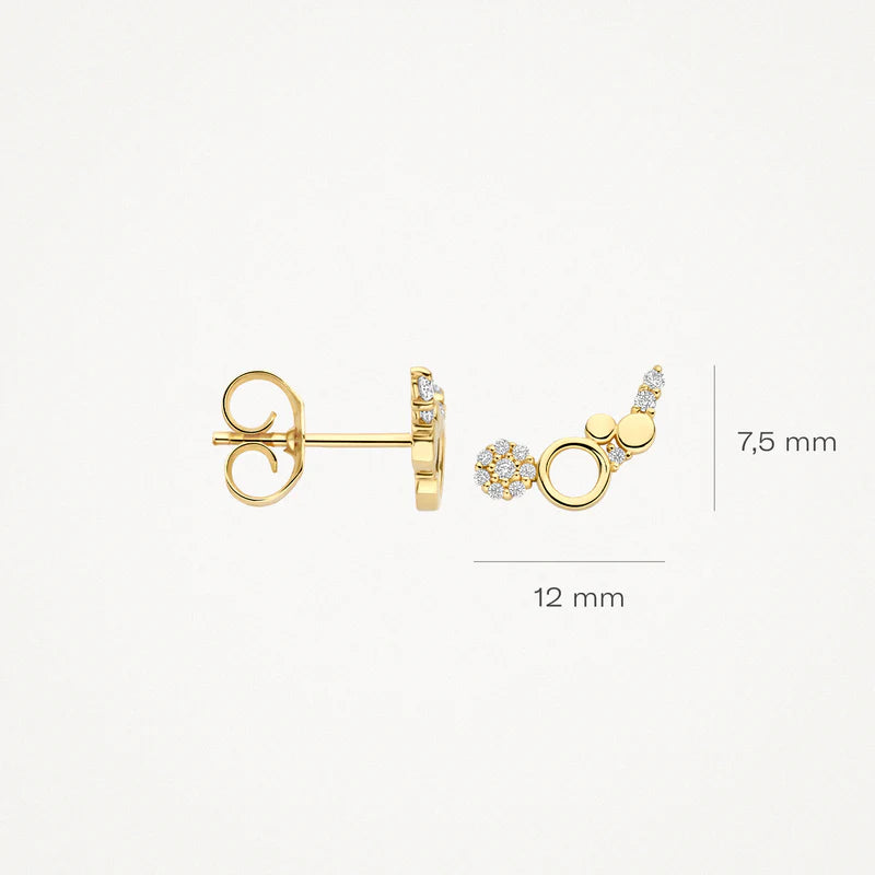 Blush - Boucles d'oreilles - Zirconiums