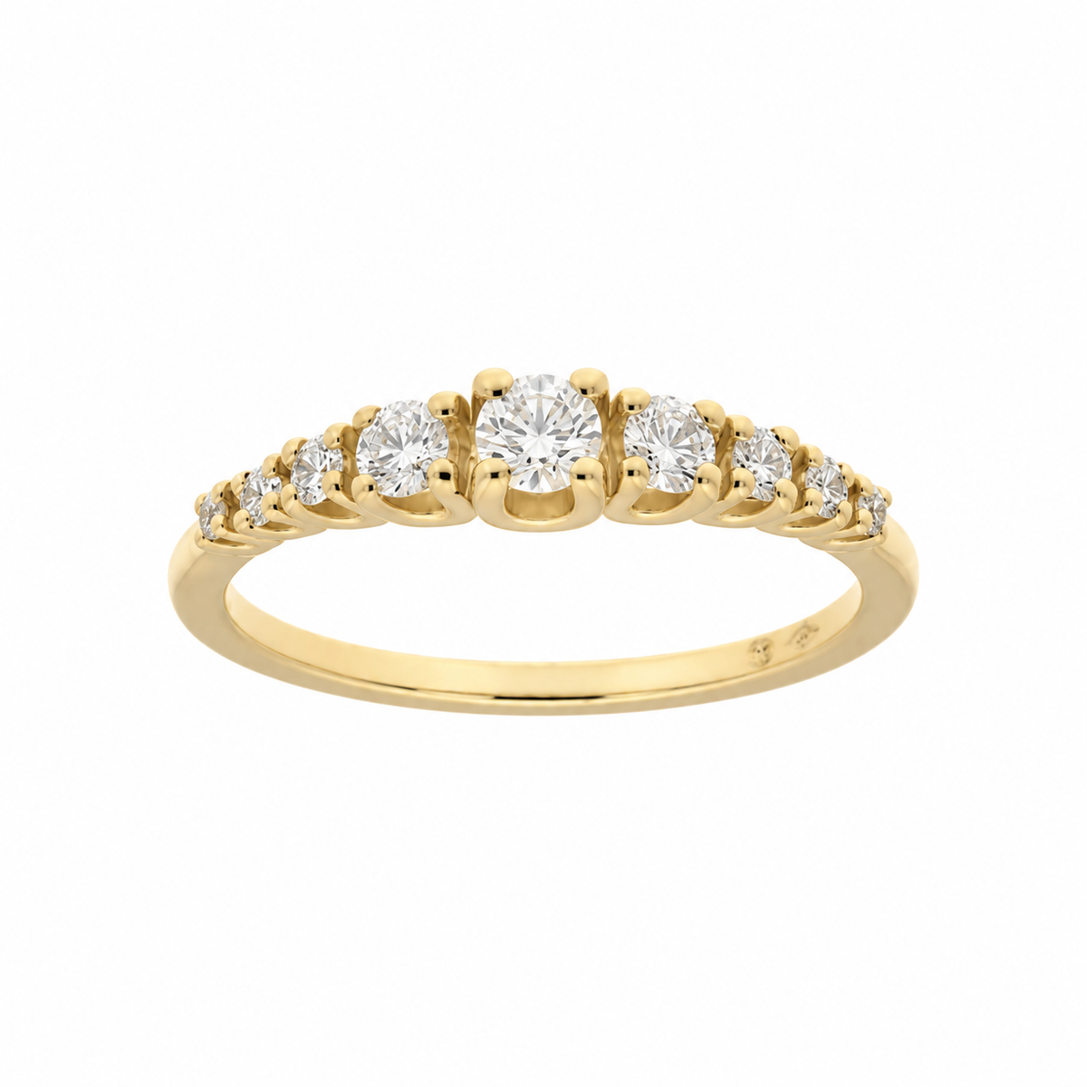 Beheyt - Bague - Or Jaune & Diamants
