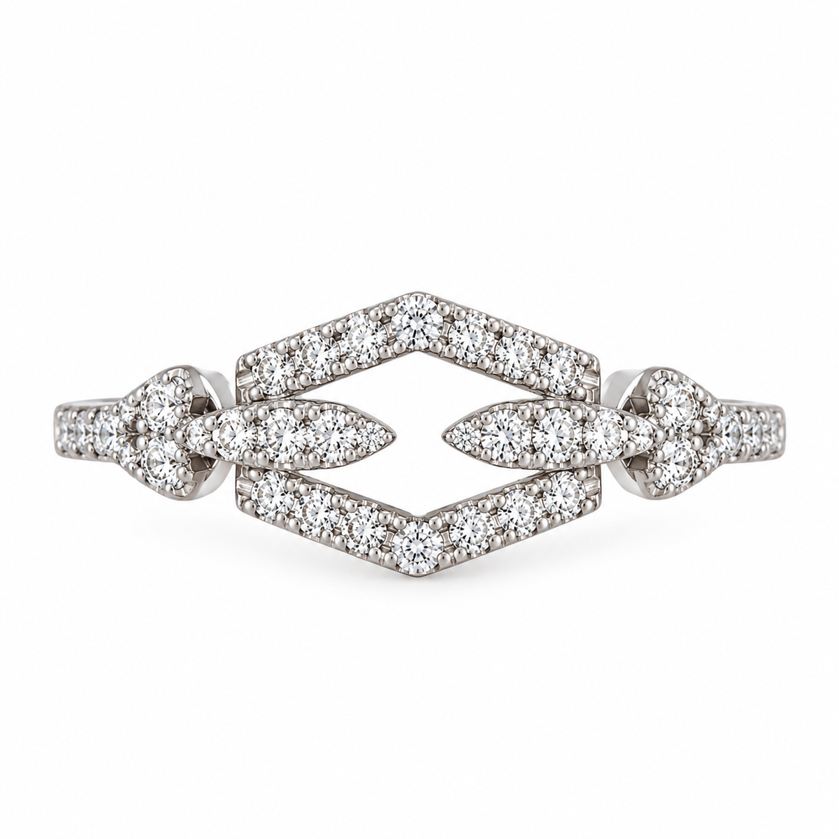 Valcke - Bague - Or Blanc & Diamants