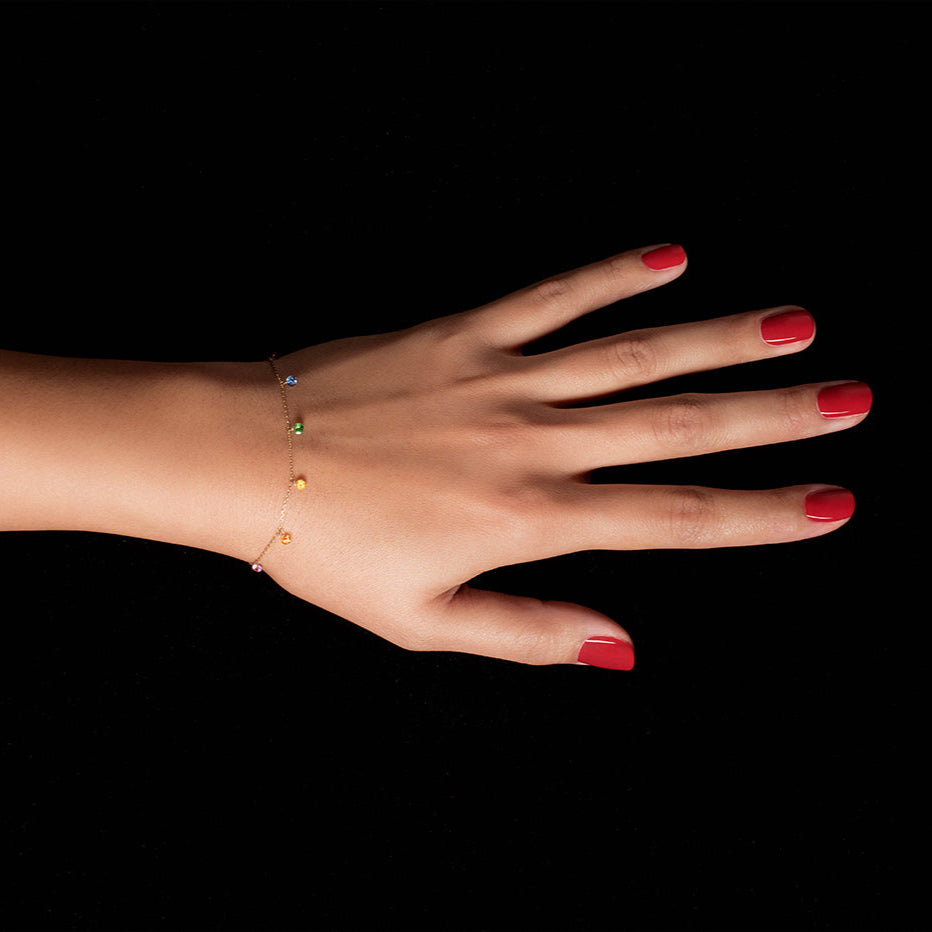 La Brune & La Blonde - Bracelet - Or Jaune & Pierres Précieuses
