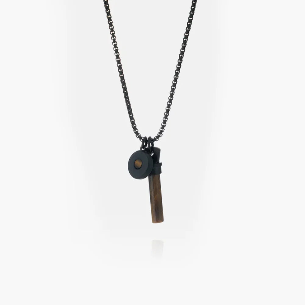 Pig & Hen - Collier Acier - Brontide Eye Necklace