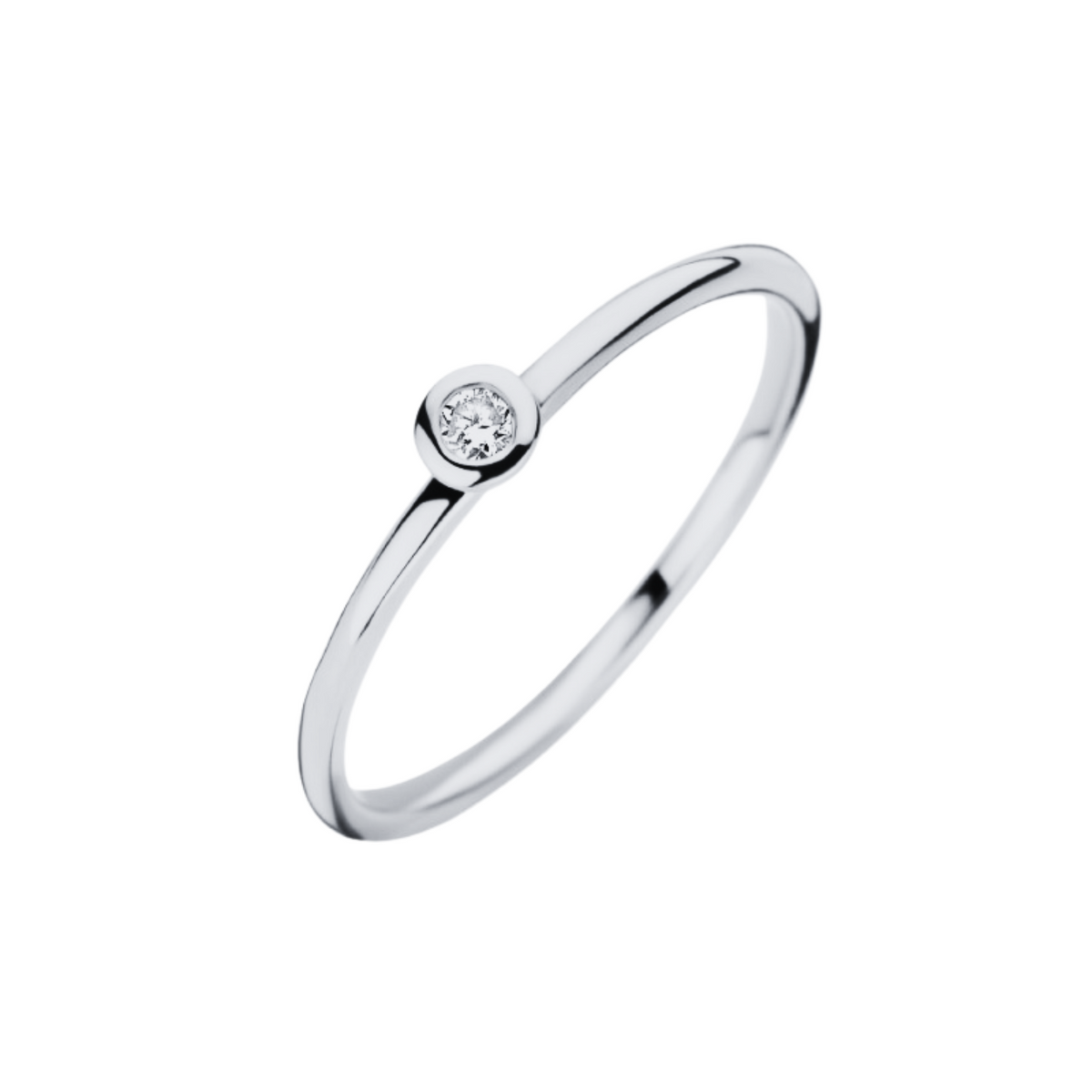 Pigou - Ring - Witgoud & Diamant