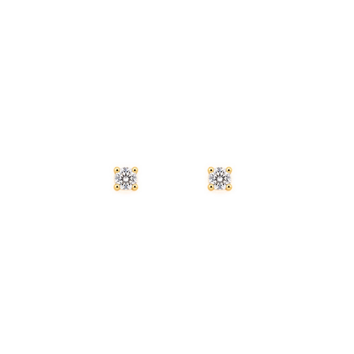 Athos - Boucles d'oreilles - Or jaune