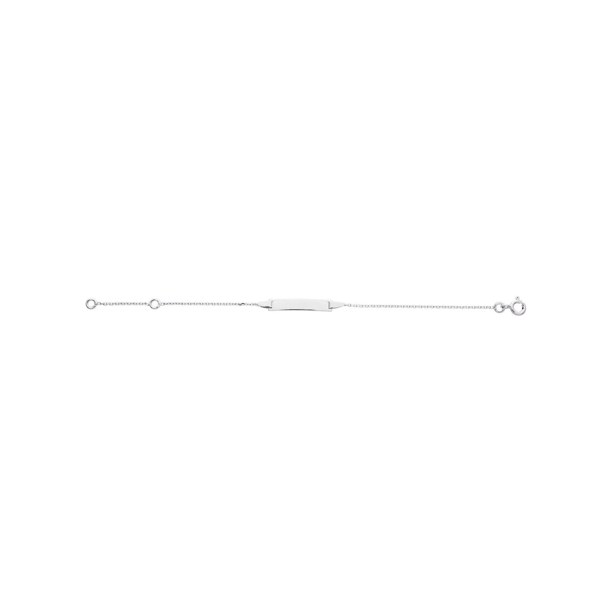 Robbez - Bracelet - Gourmette - Or Blanc