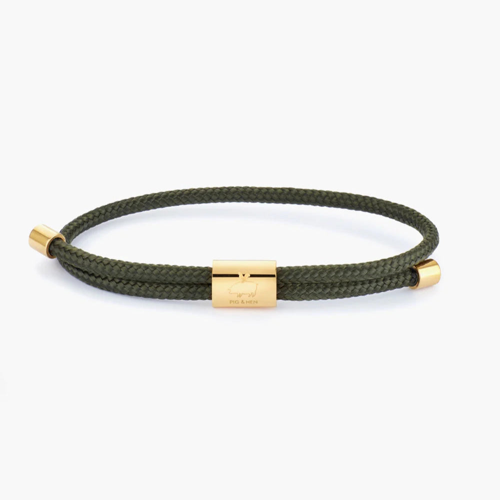 Pig & Hen - Bracelet Corde - Lewis