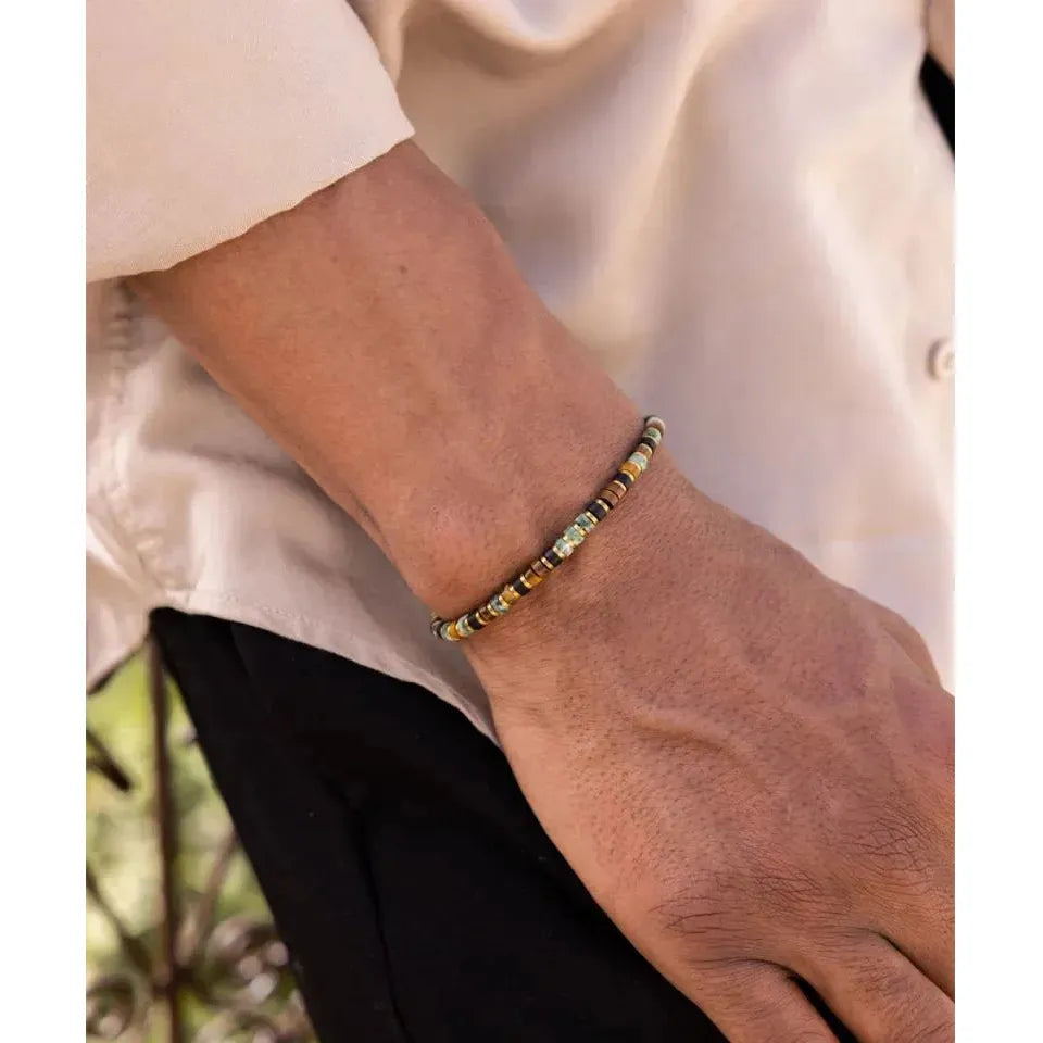 Pig & Hen - Bracelet - Brontide 4mm Ajustable