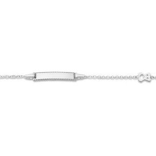 Pigou - Bracelet - Gourmette - Or Blanc