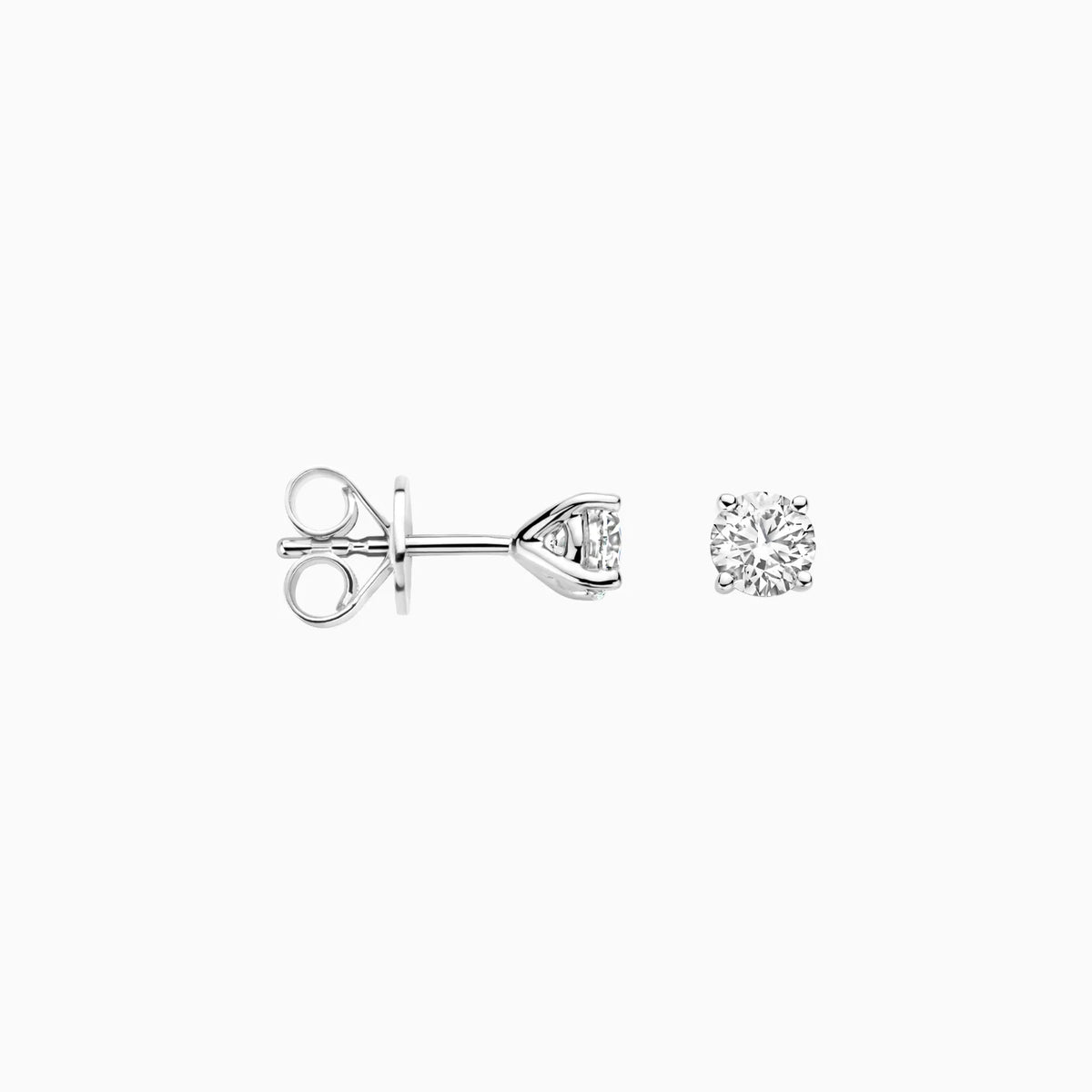 Blush Lab Diamonds - Boucles d'oreilles - Solitaires