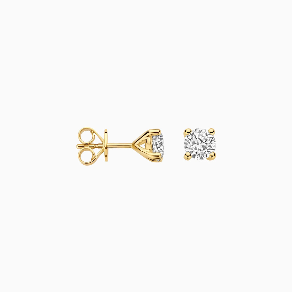 Blush Lab Diamonds - Boucles d'oreilles - Solitaires