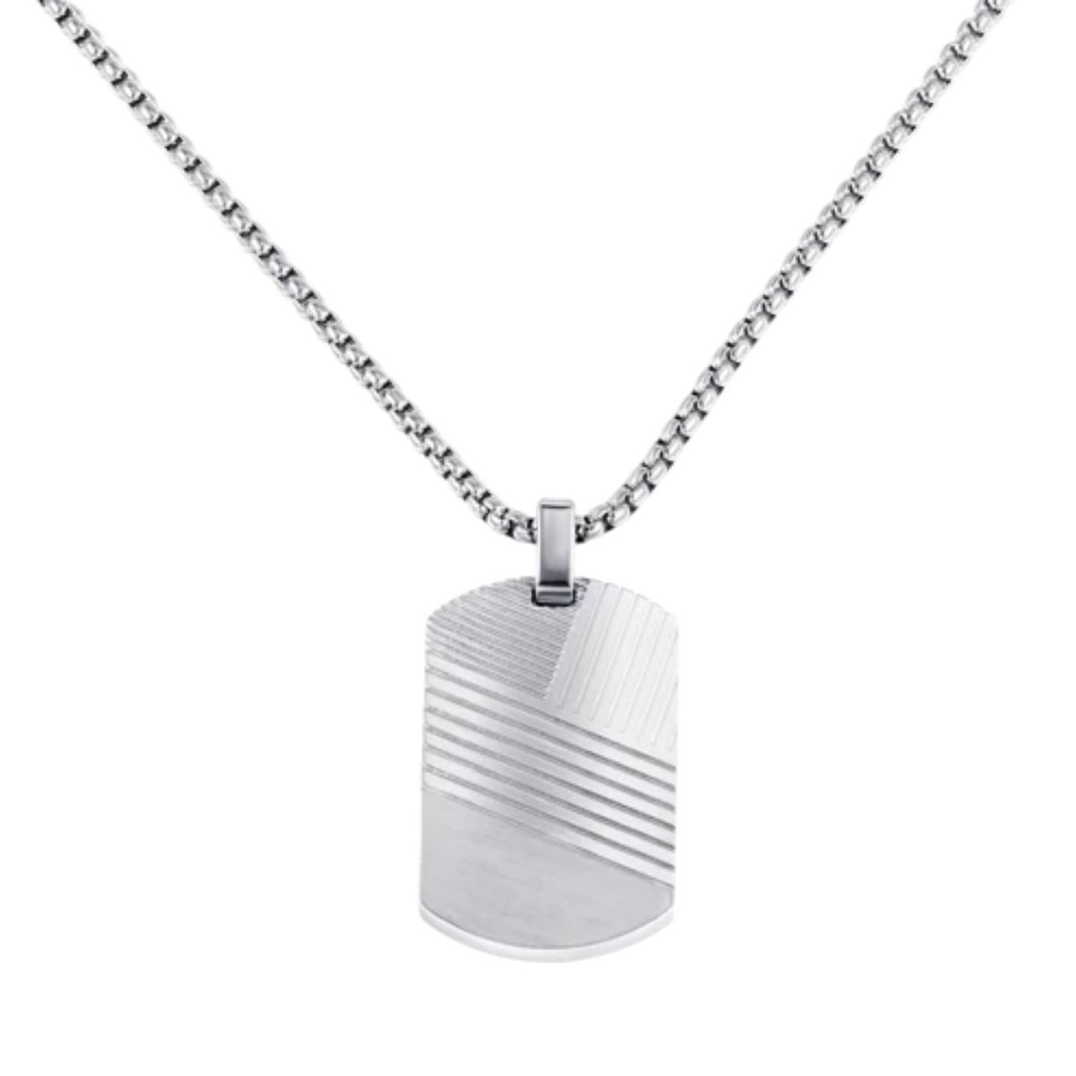 Lotus - Collier acier