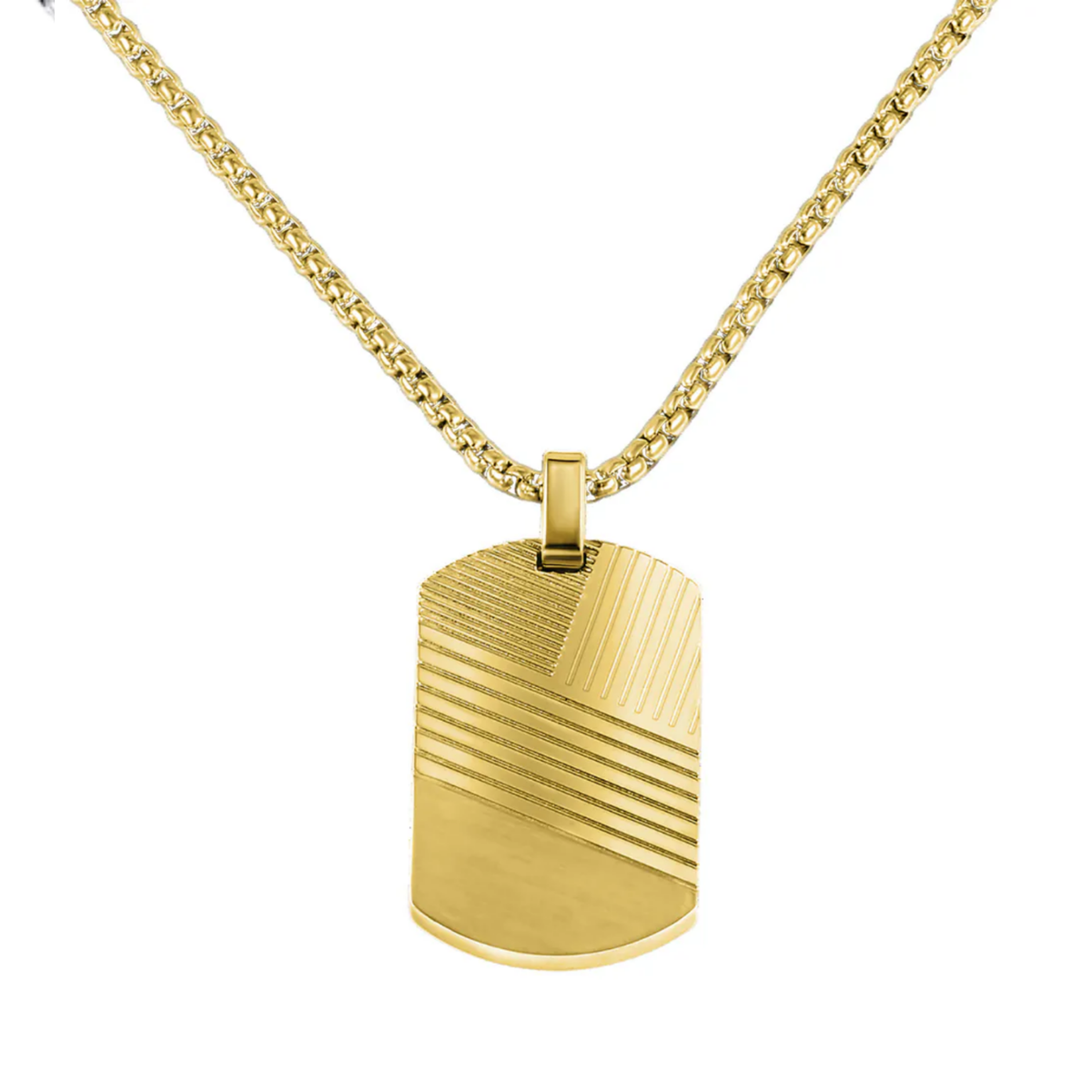 Lotus - Collier acier
