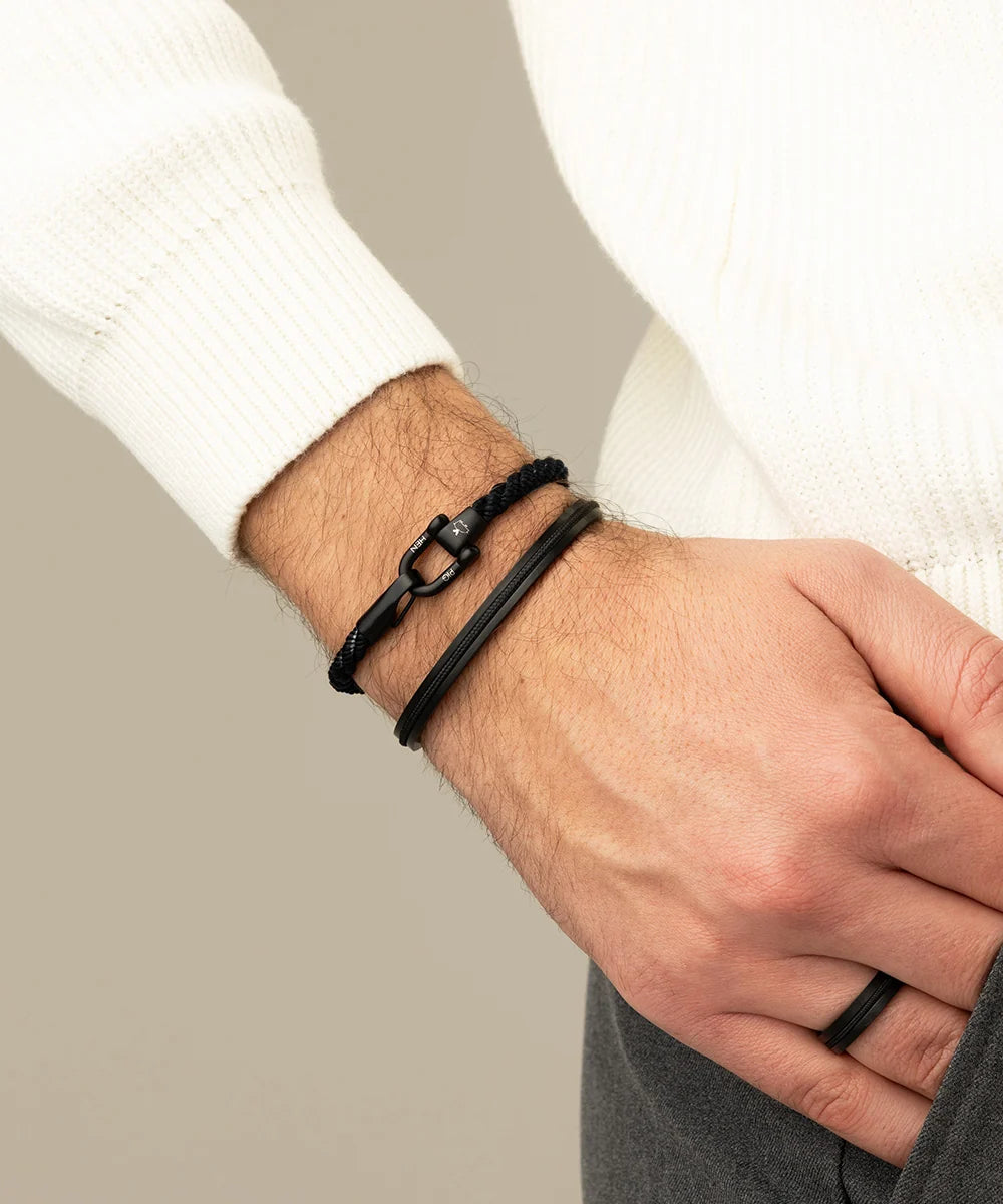 Pig & Hen - Bracelet Corde - Lobster Larry