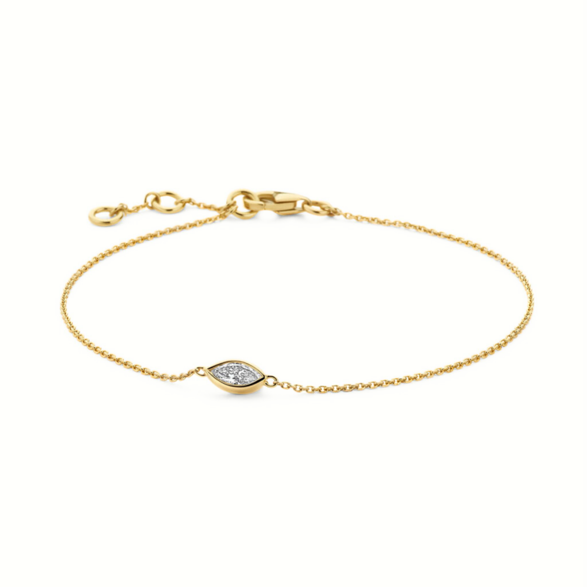 Mérité - Bracelet - Or jaune & diamant Lab