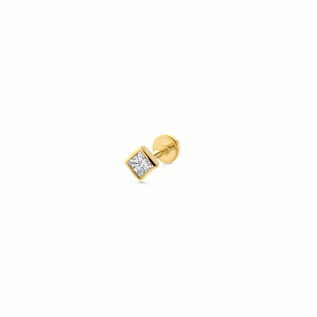 Mérité - Piercing - Or jaune & diamant Lab