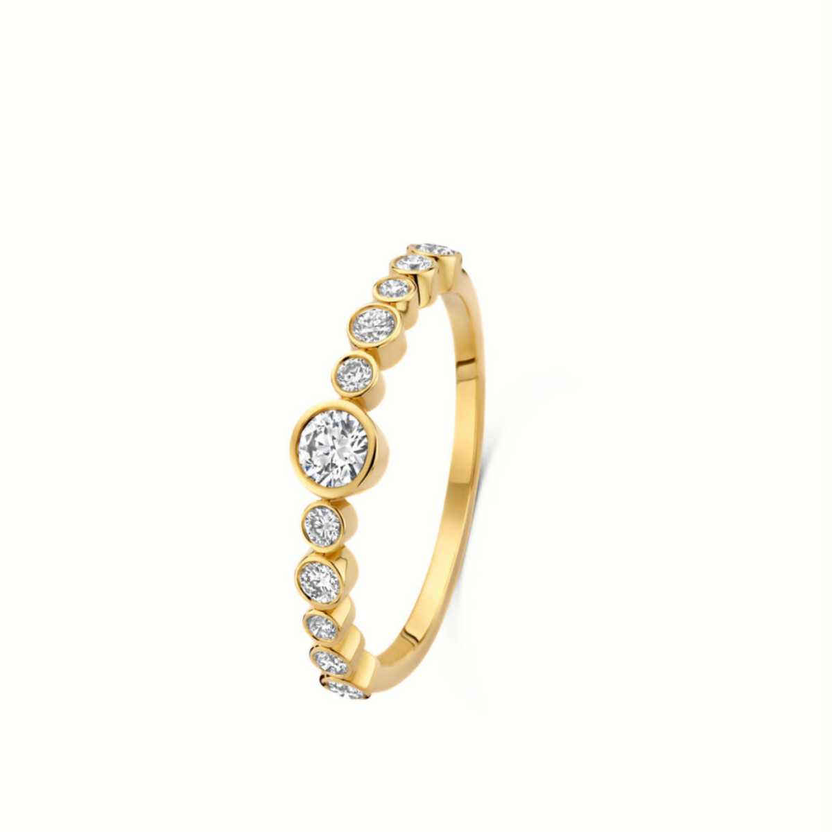 Mérité - Bague - Or jaune & diamants Lab