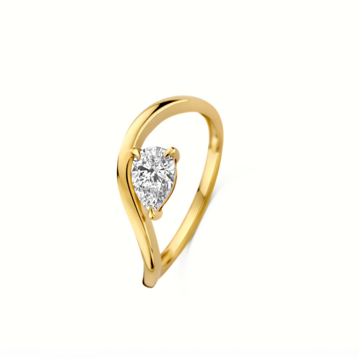 Mérité - Bague - Or jaune & diamant Lab