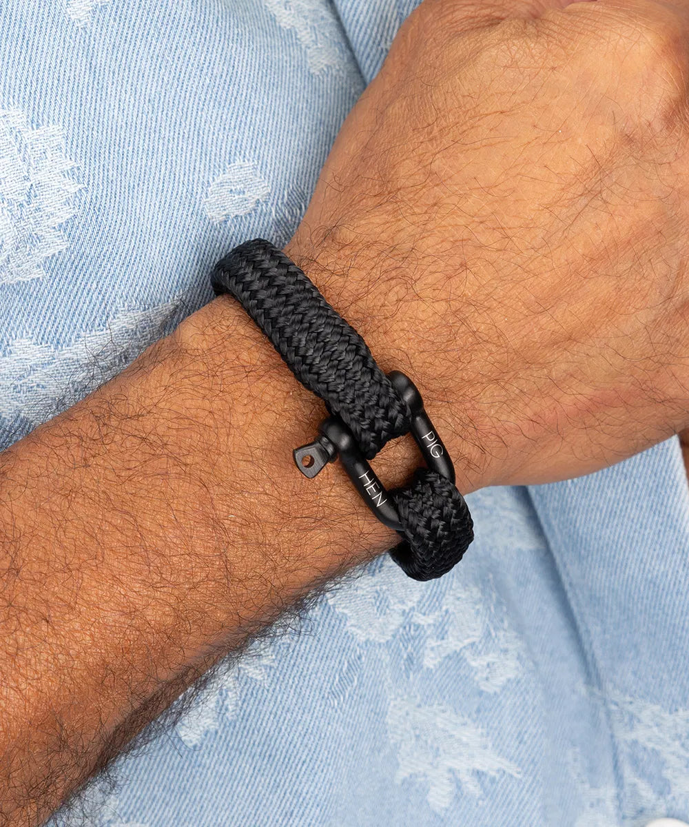 Pig & Hen - Bracelet Corde - Gorgeous George