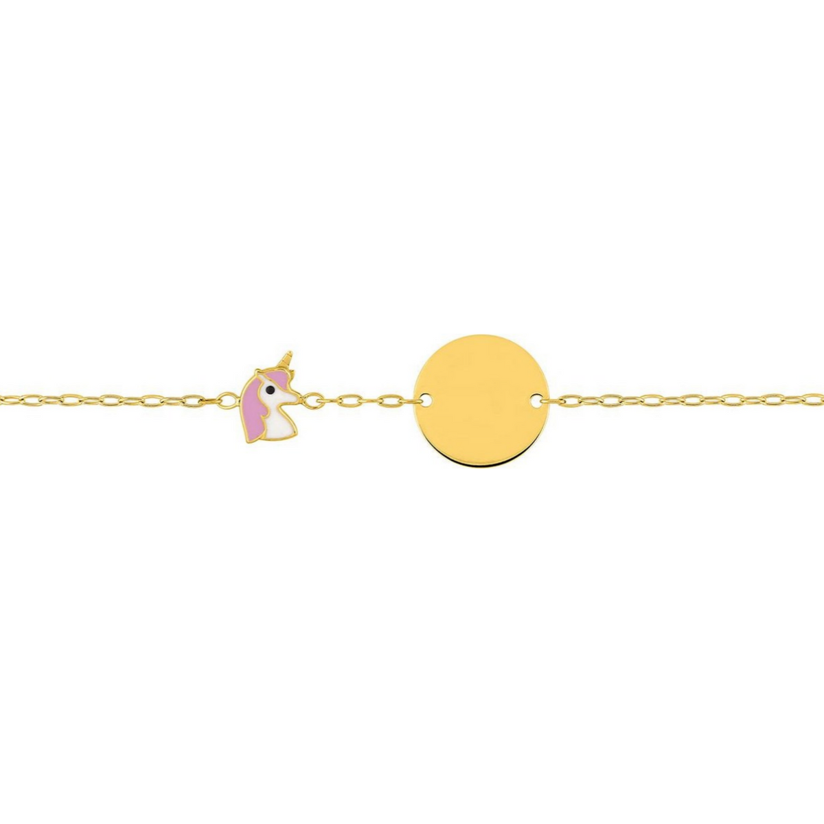 Robbez - Bracelet - Gourmette - Or jaune