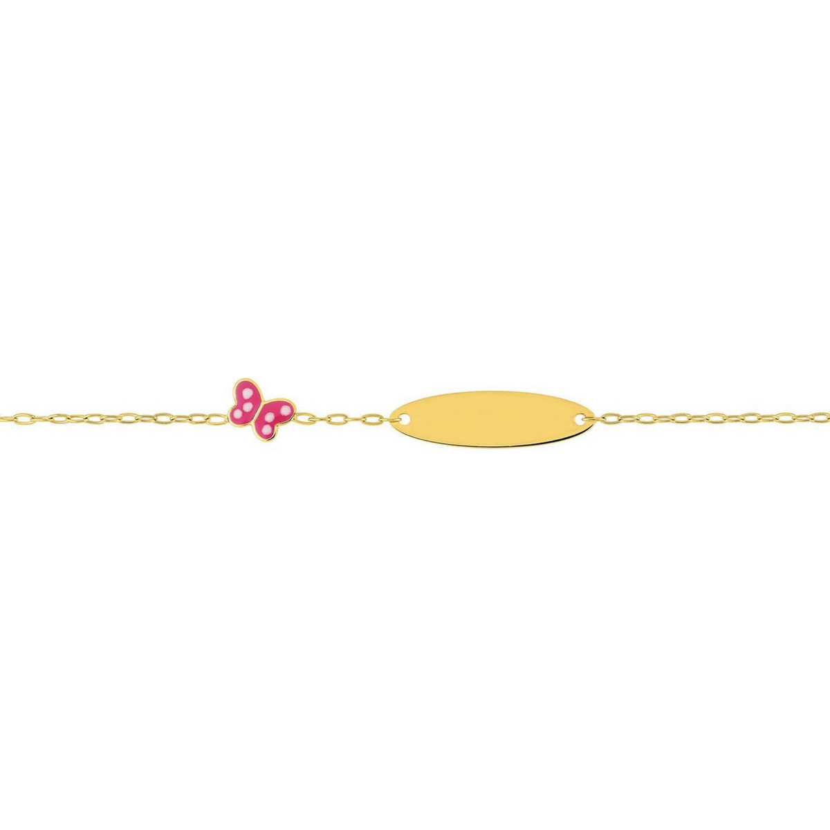 Robbez - Bracelet - Gourmette - Or jaune