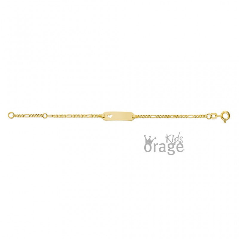 Orage - Gourmette - Or Jaune