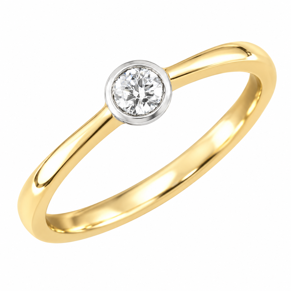 J&A 1970 - Bague - Or Bicolore